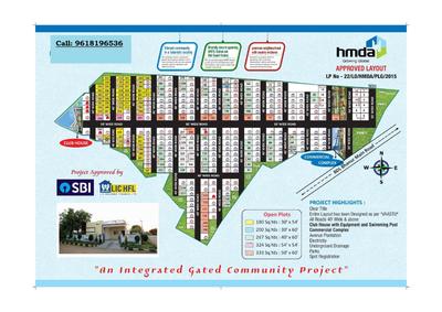 Image of 1050 Sq.ft 2 BHK Independent House for sale in Celebrity Lifestyle Dream Homes I, Bhanur, Sangareddy for Rs. 18500000
