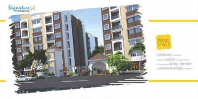 Image of 1100 Sq.ft 3 BHK Apartment / Flat for sale in Signature Residency, Kolar Road, Bhopal for Rs. 7100000