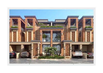 Image of 2200 Sq.ft 4 BHK Villa for sale in Shree Swarnim Space, Kalali, Vadodara for Rs. 14100000