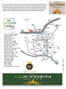 Image of 1920 Sq.ft 2 BHK Apartment / Flat for sale in RK Oxygen Valley, Mallampet, Sangareddy for Rs. 10176000