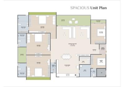 Image of 5499 Sq.ft 5 BHK Apartment / Flat for sale in The Royal Revanta, Nava Naroda, Ahmedabad for Rs. 22500000