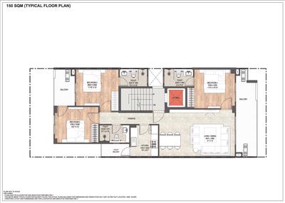 Image of 1670 Sq.ft 3 BHK Apartment / Flat for sale in Godrej Serenity Sohna, Sector 33, Sohna for Rs. 13200000