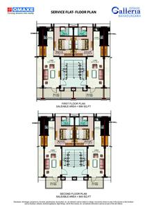 Image of 1578 Sq.ft 3 BHK Builder Floor for sale in Omaxe Galleria, Sector 14, Bahadurgarh for Rs. 9500000