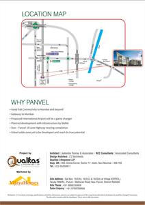 Image of 420 Sq.ft 1 BHK Apartment / Flat for sale in Qualitas Gardens, Koproli, Navi Mumbai for Rs. 6000000