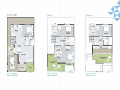 Image of 2125 Sq.ft 5 BHK Villa for sale in Shilp Serene, Chhani, Vadodara for Rs. 15500000