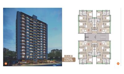 Image of 2115 Sq.ft 3 BHK Apartment / Flat for sale in Shivansh Arianna, Sargasan, Gandhinagar for Rs. 7700000