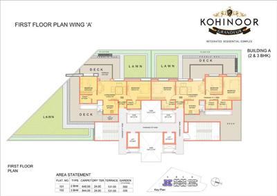 Image of 1064 Sq.ft 2 BHK Apartment / Flat for sale in Lalani Kohinoor Grandeur, Ravet, Pune for Rs. 9000000