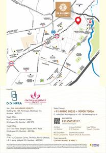 Image of 750 Sq.ft 2 BHK Apartment / Flat for sale in D D Om Makarand Heights, Ghatkopar East, Mumbai for Rs. 16500000