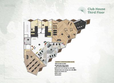 Image of 1263 Sq.ft 3 BHK Apartment / Flat for sale in JPRPARK J Park, Hajiwala, Jaipur for Rs. 5200000