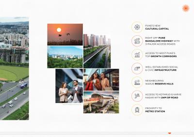 Image of 1219 Sq.ft 2 BHK Apartment / Flat for sale in GPL Awadh One, Warje Malwadi, Pune for Rs. 12000000