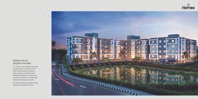Image of 1290 Sq.ft 3 BHK Apartment / Flat for sale in Skyline Homes, Harinavi, Kolkata for Rs. 4450500
