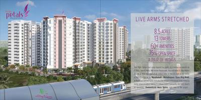 Image of 1133 Sq.ft 2 BHK Apartment / Flat for sale in Durga Petals Phase 1, Kartik Nagar, Bengaluru for Rs. 20600000