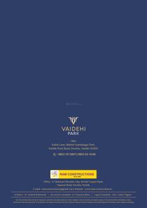 Vaidehi Park Brochure 5