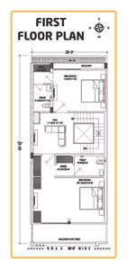 Image of 2300 Sq.ft 3 BHK Apartment / Flat for sale in Bungalow 4, Jagatpura, Jaipur for Rs. 12500000