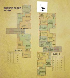 Image of 955 Sq.ft 2 BHK Apartment / Flat for sale in Jain Dream Exotica, Madhyamgram, Kolkata for Rs. 3300000