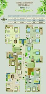 Image of 926 Sq.ft 2 BHK Apartment / Flat for sale in Shree Chaitanya Housing Complex Block 2, Bamunara, Durgapur for Rs. 2000000
