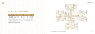 Image of 685 Sq.ft 2 BHK Apartment / Flat for sale in Hiranandani Westgate Phase 1, Hiranandani Estate, Thane for Rs. 12300000