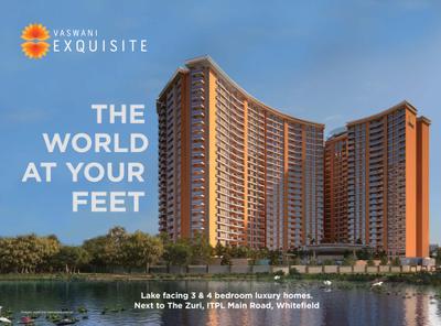 Image of 2300 Sq.ft 4 BHK Apartment / Flat for sale in Vaswani Exquisite, K R Puram, Bengaluru for Rs. 39700000