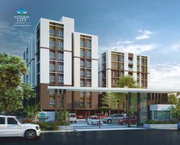 Image of 1135 Sq.ft 3 BHK Apartment / Flat for sale in Natural City Birati, Birati, Kolkata for Rs. 6000000