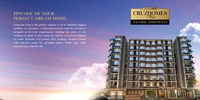 Image of 1280 Sq.ft 2 BHK Apartment / Flat for sale in Veena Solace, Santacruz West, Mumbai for Rs. 35000000