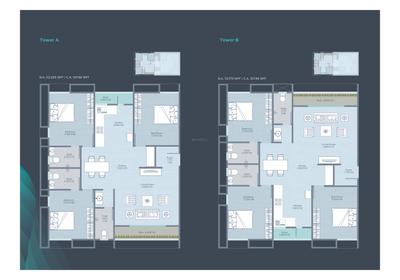 Image of 1300 Sq.ft 3 BHK Apartment / Flat for sale in Shivang Aananda , Bhayli, Vadodara for Rs. 8400000