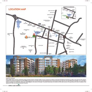 Image of 1260 Sq.ft 2 BHK Apartment / Flat for sale in Subram Jade Gardens, Nagasandra, Bengaluru North, Bengaluru for Rs. 9700000