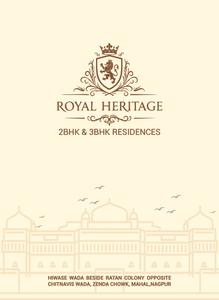 Image of 1100 Sq.ft 3 BHK Apartment / Flat for sale in Royal Heritage, Mahal, Nagpur for Rs. 7900000