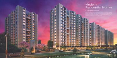 Image of 1450 Sq.ft 3 BHK Apartment / Flat for sale in Orchid Sky, Shela, Ahmedabad for Rs. 7800000