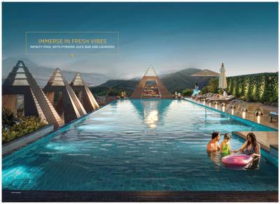 Image of 1971 Sq.ft 3 BHK Apartment / Flat for sale in Paradise Sai World Pyramid, MIDC Industrial Area, Navi Mumbai for Rs. 27898000