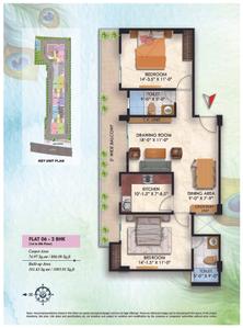 Image of 1093 Sq.ft 2 BHK Apartment / Flat for sale in Shreekrishna Nilayam, Lowther Road, Allahabad for Rs. 14209000