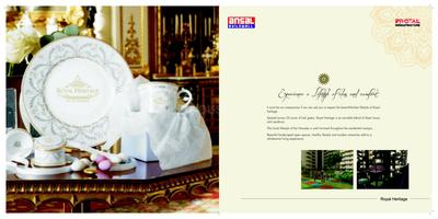 Image of 1265 Sq.ft 2 BHK Apartment / Flat for sale in Royal Heritage, Sector 70, Faridabad for Rs. 6500000