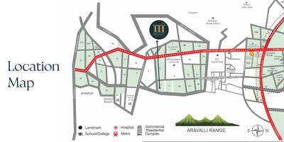 Image of 900 Sq.ft Residential Plot / Land for sale in JMS Mega City, Sector 5, Sohna for Rs. 12000000