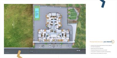 Image of 930 Sq.ft 2 BHK Apartment / Flat for sale in Vision Starwest, Tathawade, Pune for Rs. 7800000