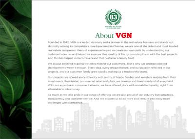 Image of 720 Sq.ft Residential Plot / Land for sale in VGN Heritage Springz Phase I, Ottiyambakkam, Chennai for Rs. 3724000