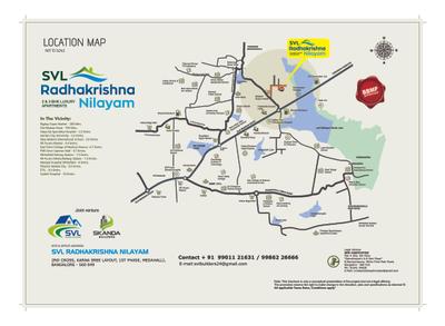 Image of 1100 Sq.ft 2 BHK Apartment / Flat for sale in SVL Radhakrishna Nilayam, Medahalli, Bengaluru for Rs. 5659500