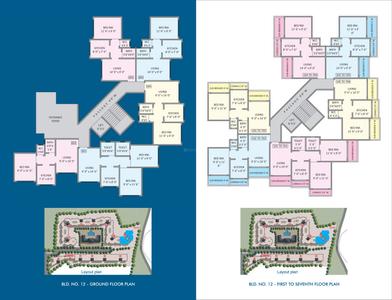 Image of 530 Sq.ft 1 BHK Apartment / Flat for sale in Panvelkar Heights, Badlapur West, Badlapur for Rs. 2325000
