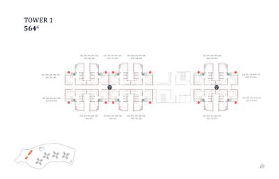 Image of 710 Sq.ft 2 BHK Apartment / Flat for sale in Pate Skyi Star Town Phase IV, Bhukum, Pune for Rs. 5300000