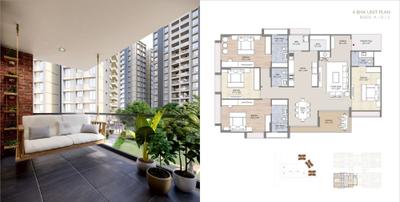 Image of 2300 Sq.ft 3 BHK Apartment / Flat for sale in Indraprasth Saptak, Naranpura, Ahmedabad for Rs. 19200000