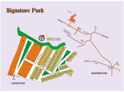 Image of 1250 Sq.ft Residential Plot / Land for sale in Alark Signature Park, Gandhinagar, Bhopal for Rs. 4375000
