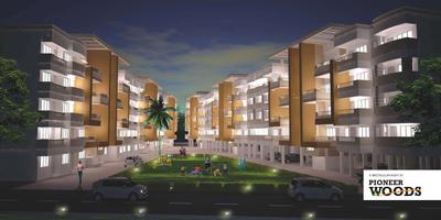 Image of 1200 Sq.ft 3 BHK Apartment / Flat for sale in Pioneer Woods, Wanadongri, Nagpur for Rs. 4500000