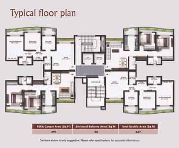 Image of 2124 Sq.ft 4.5 BHK Apartment / Flat for sale in Pahal Anandam, Bhayandar West, Mira Bhayandar for Rs. 30000006