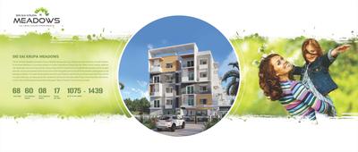 Image of 1053 Sq.ft 2 BHK Apartment / Flat for sale in Sri Sai Krupa Meadows by Sri Sai Krupa Developers, Varthur, Bengaluru for Rs. 9000000