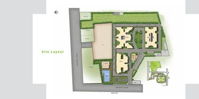 Image of 1150 Sq.ft 2 BHK Apartment / Flat for sale in Sobha Orion Block 3, Kondhwa, Pune for Rs. 8700000