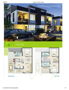 Image of 1305 Sq.ft 3 BHK Independent House for sale in Aaditya Pimpan 101 Green Homes, Pipan, Ahmedabad for Rs. 9950000