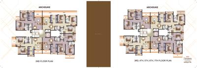 Image of 900 Sq.ft 2 BHK Apartment / Flat for sale in Tharwani Vedant Nakshatra Wing K Phase V, Badlapur West, Badlapur for Rs. 4000000