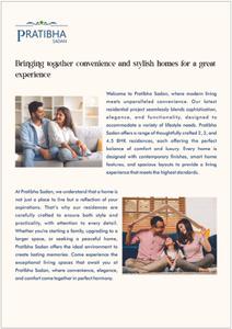 Image of 957 Sq.ft 3 BHK Apartment / Flat for sale in Momsha Pratibha Sadan, Salisbury Park, Pune for Rs. 17500000