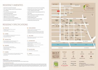 Image of 1300 Sq.ft 2 BHK Apartment / Flat for sale in Shivansh Sai Milaap Residency, Palanpur, Surat for Rs. 5300000