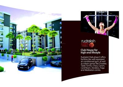 Image of 1700 Sq.ft 3 BHK Apartment / Flat for sale in Shaligram Rudraksh Park Phase II, Bawadiya Kalan, Bhopal for Rs. 10000000