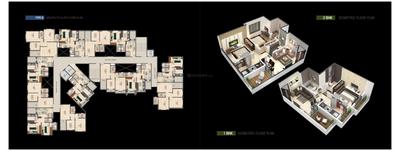 Image of 634 Sq.ft 1 BHK Apartment / Flat for sale in Walekar Homes, Ambernath West, Ambernath for Rs. 2700000