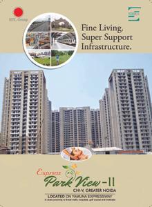 Image of 1114 Sq.ft 2.5 BHK Apartment / Flat for sale in Nimbus The Express Park View Tower L L1 M M1, Chi V, Greater Noida for Rs. 9100000